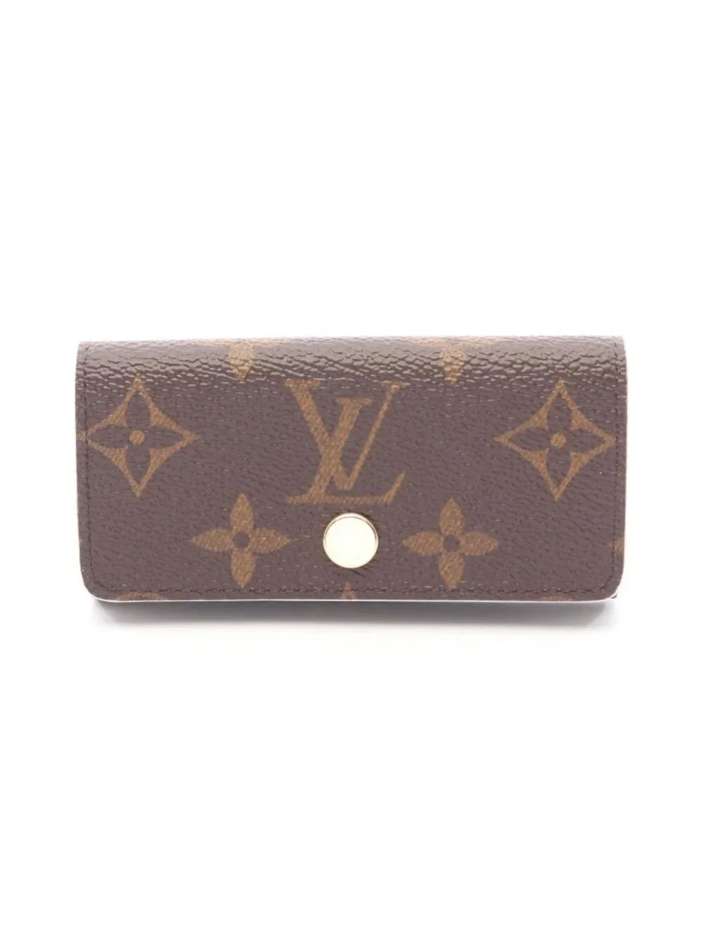 Louis Vuitton Viton Key Case Multicles 4 Monogram Quadruple Strand Minty